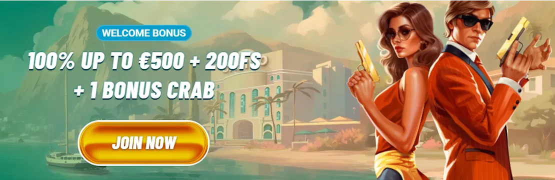 Interface des promotions Vegasino montrant les différentes offres bonus